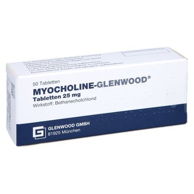 Myocholine Glenwood 25 mg Produktbild 1
