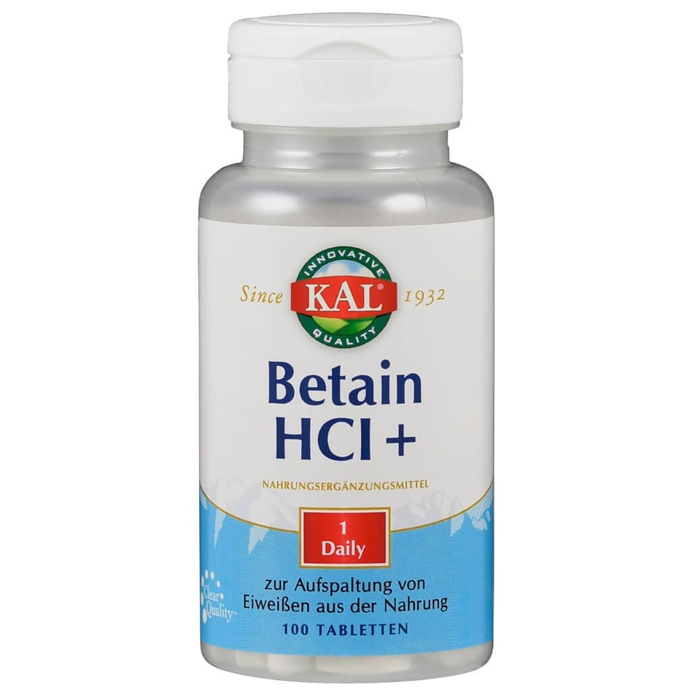 Betain HCl + 250 mg KAL