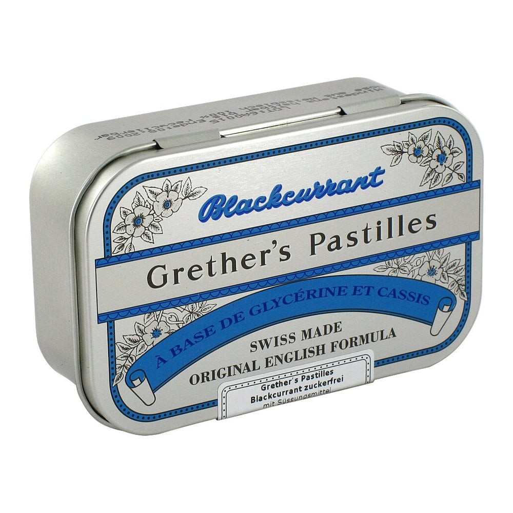 Grethers Blackcurrant Silber zf.Past.Dose