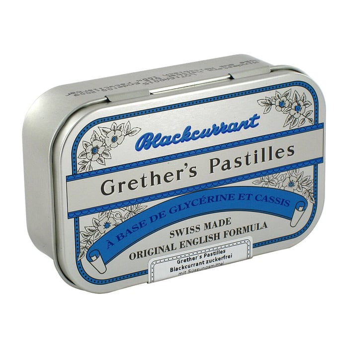 Grethers Blackcurrant Silber zf.Past.Dose