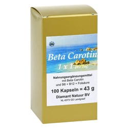 Beta Carotin 1 x 1 pro Tag