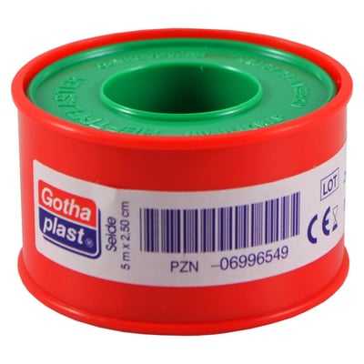 Gotha-SILK Heftpflaster Seide 5mx2,5 cm