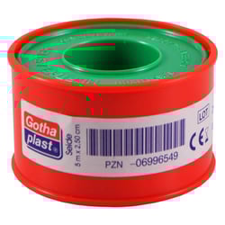 Gotha-SILK Heftpflaster Seide 5mx2.5cm