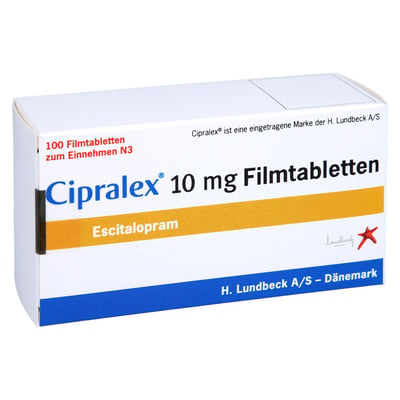 Cipralex 10 mg Produktbild 1