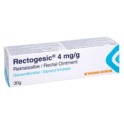 Rectogesic 4 mg/g Rektalsalbe Produktbild 1