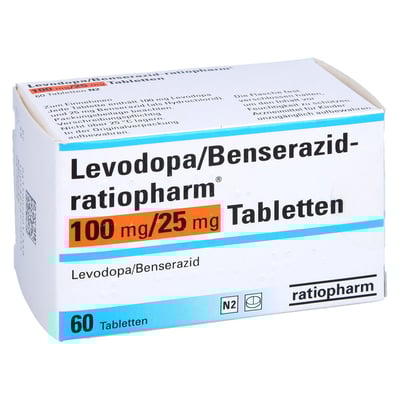 Levodopa/Benserazid-ratiopharm 100 mg/25 mg