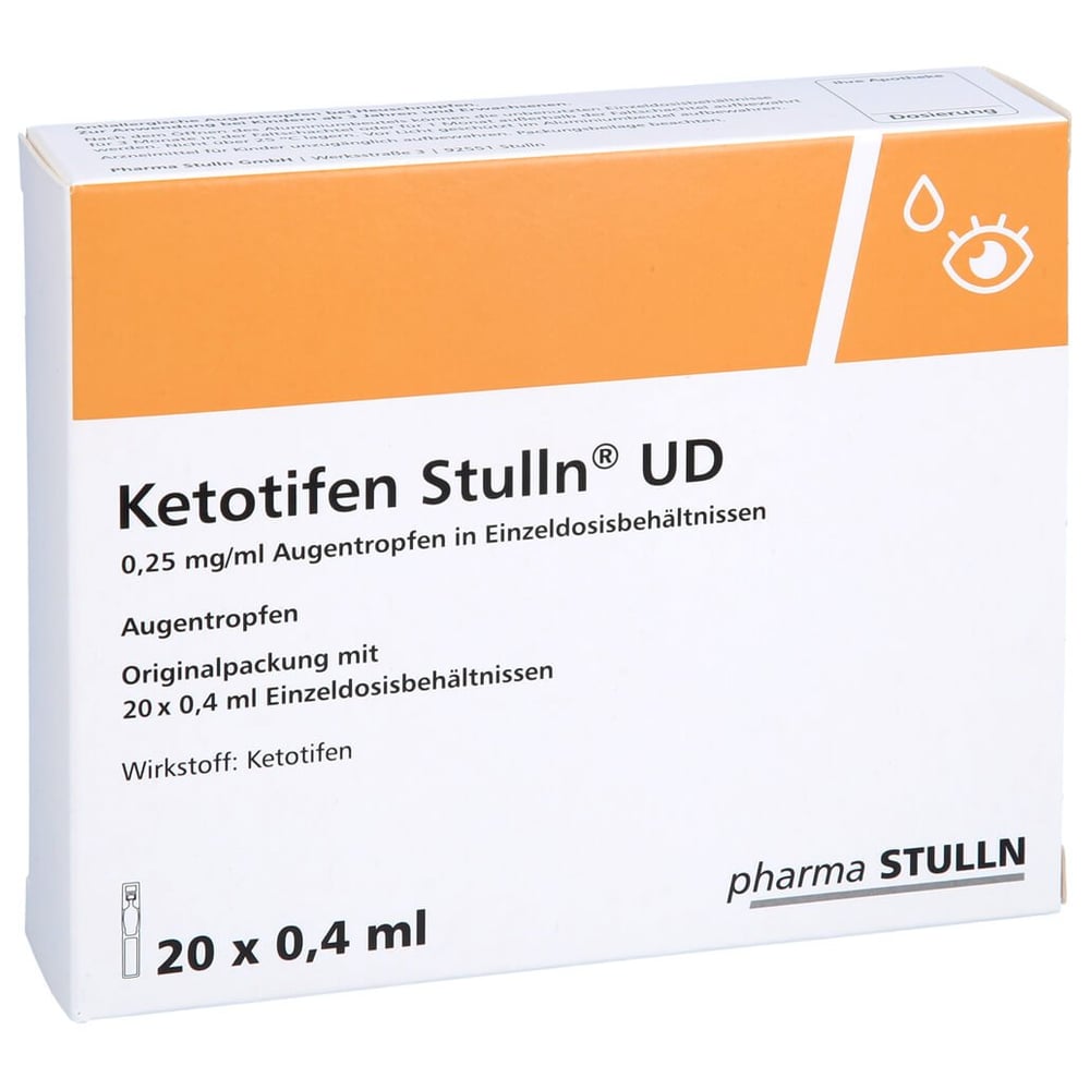 Ketotifen Stulln UD 0,25 mg/ml Augentropfen