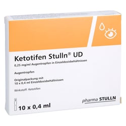 Ketotifen Stulln UD 0,25 mg/ml Augentropfen