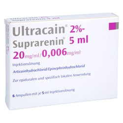 Ultracain 2 % Suprarenin 5 ml