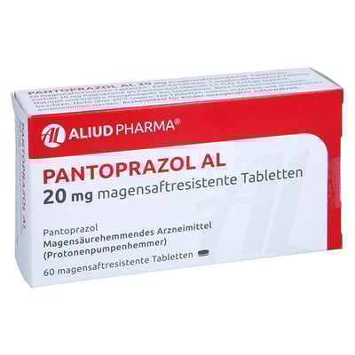 Pantoprazol AL 20 mg