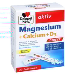 Doppelherz aktiv Magnesium + Calcium + D3 Direkt