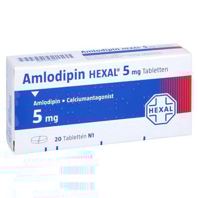Amlodipin HEXAL 5 mg