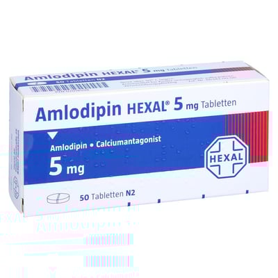Amlodipin HEXAL 5 mg