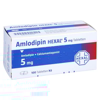 Amlodipin HEXAL 5 mg