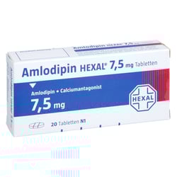 Amlodipin HEXAL 7,5 mg