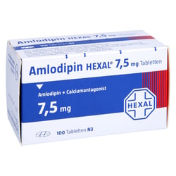 Amlodipin HEXAL 7,5 mg