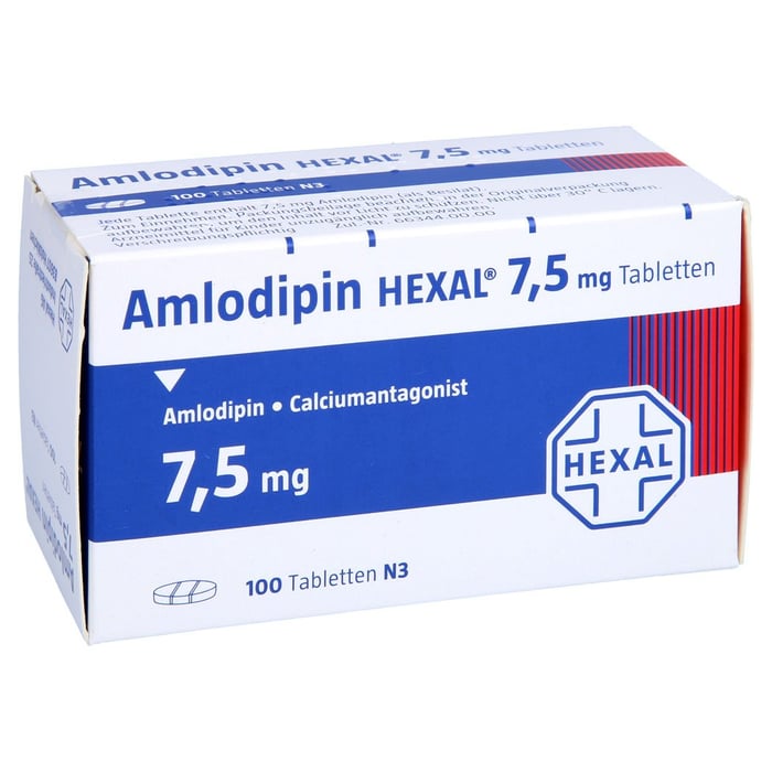 Amlodipin HEXAL 7,5mg