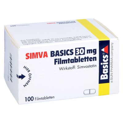 Simva Basics 30 mg Produktbild 1