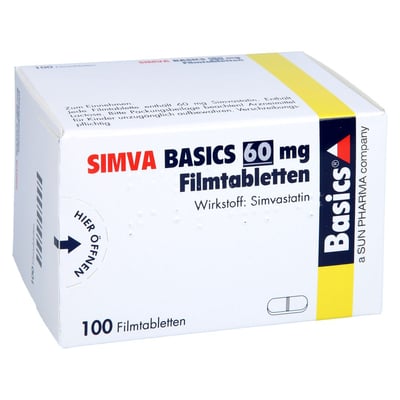 Simva Basics 60 mg Produktbild 1