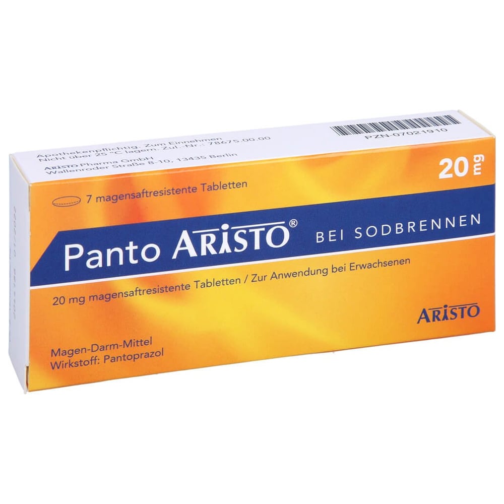 Panto Aristo bei Sodbrennen 20 mg