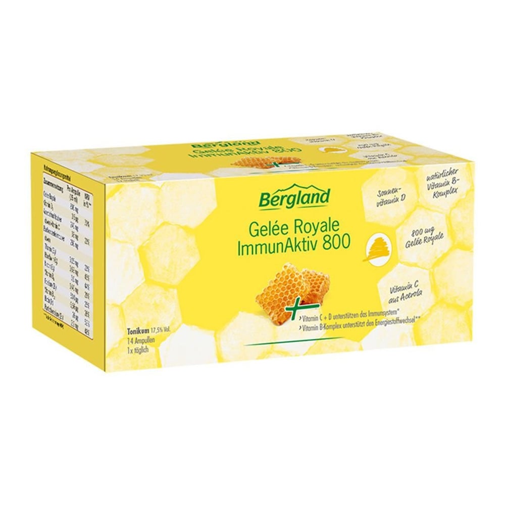 Gelee Royale ImmunAktiv 800 15 ml Trinkampullen
