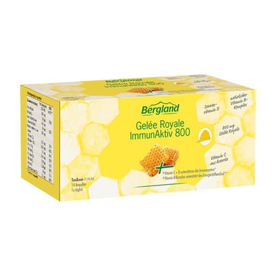 Gelee Royale ImmunAktiv 800 15 ml Trinkampullen