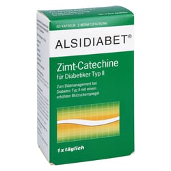 Alsidiabet Zimt Catechine f.Diab.Typ II Kapseln