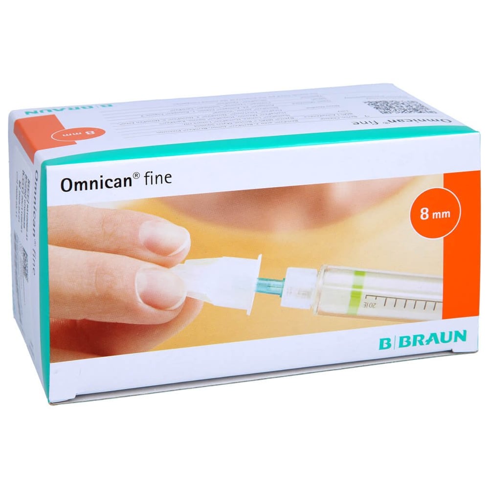 Omnican fine Pen Kanüle 31 G 0,25x8 mm