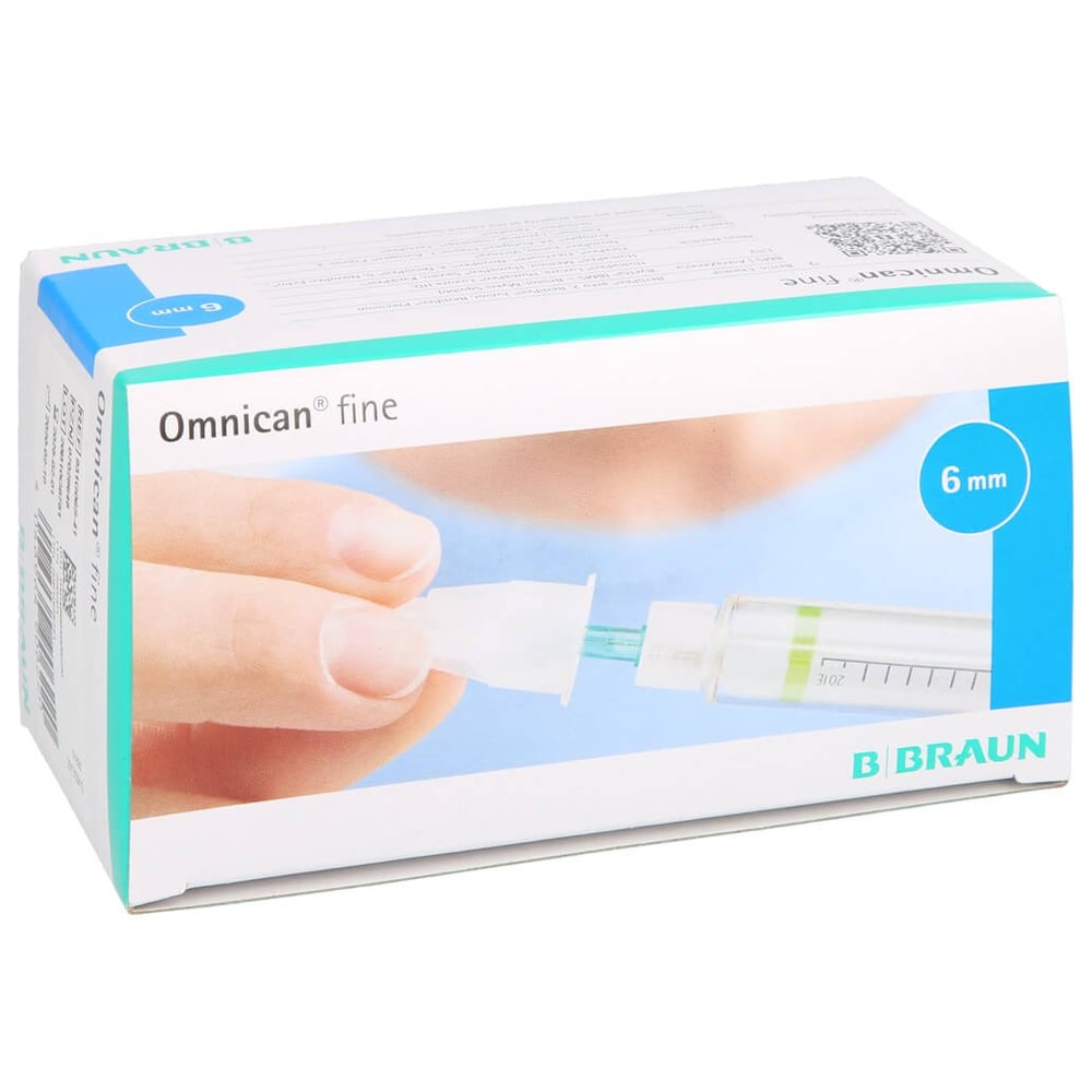 Omnican fine Pen Kanüle 31 G 0,25x6 mm