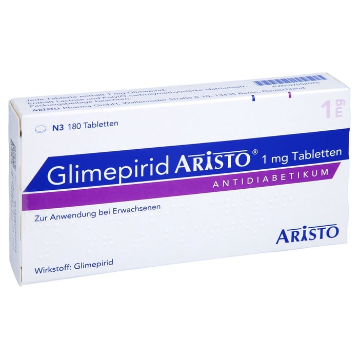 Glimepirid Aristo 1mg