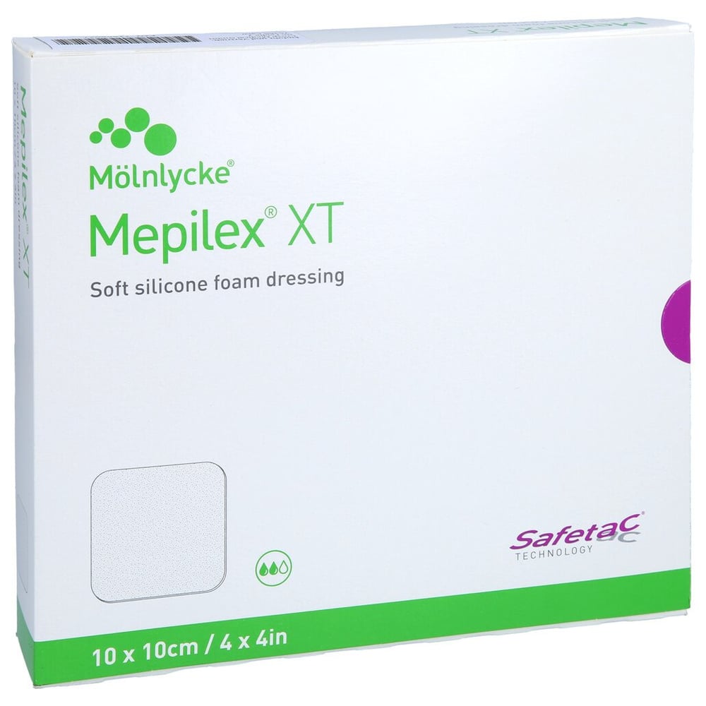 Mepilex XT 10x10cm Schaumverband