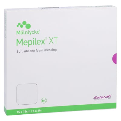 Mepilex XT 15x15cm Schaumverband