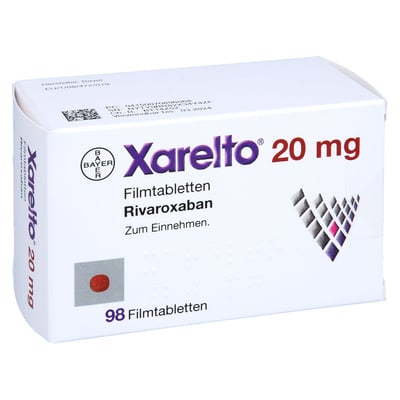 Xarelto 20 mg