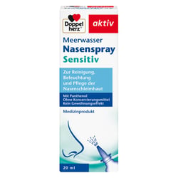 Doppelherz aktiv Meerwasser Nasenspray mit Panthenol