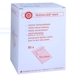 RUDAVLIES-steril Verbandpflaster 8x10 cm
