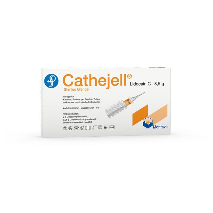 Cathejell Lidocain C steriles Gleitgel ZHS 8.5g