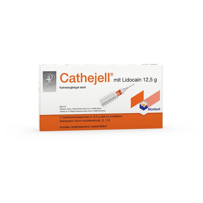 Cathejell Lidocain C steriles Gleitgel ZHS 12.5g
