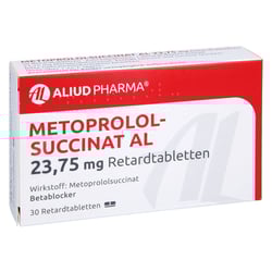 Metoprololsuccinat AL 23,75 mg