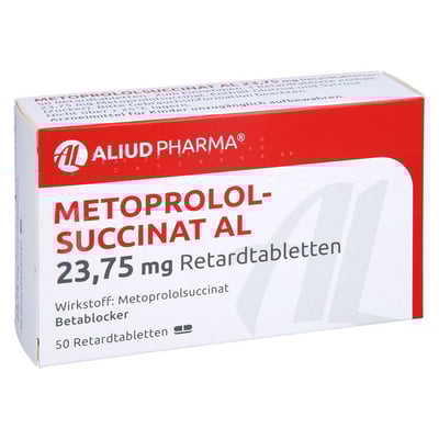 Metoprololsuccinat AL 23,75 mg