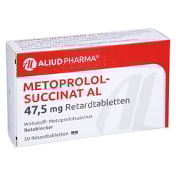 Metoprololsuccinat AL 47,5 mg