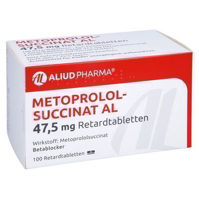 Metoprololsuccinat AL 47,5 mg