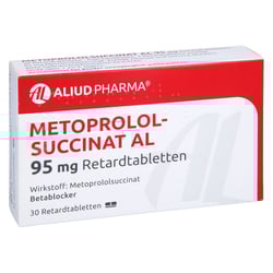 Metoprololsuccinat AL 95 mg