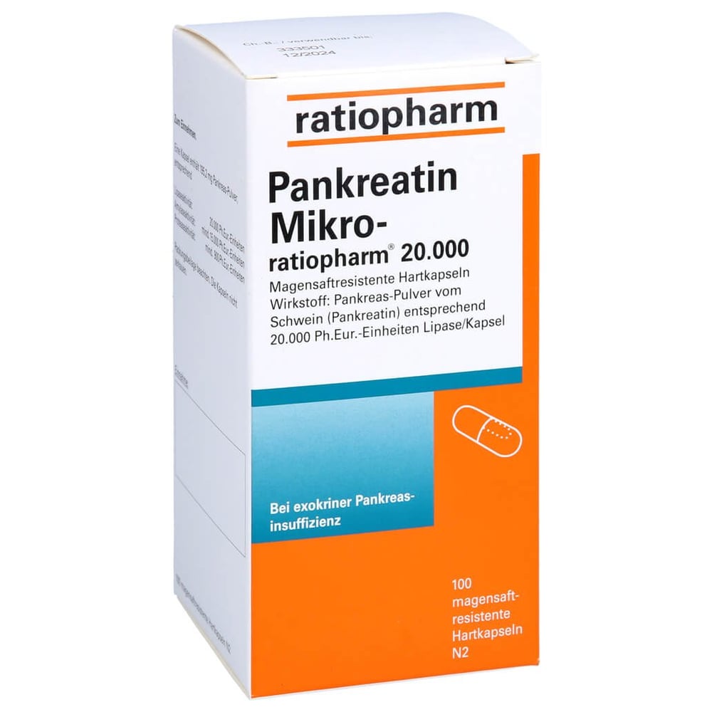 Pankreatin Mikro-ratiopharm 20000
