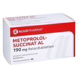 Metoprololsuccinat AL 190 mg