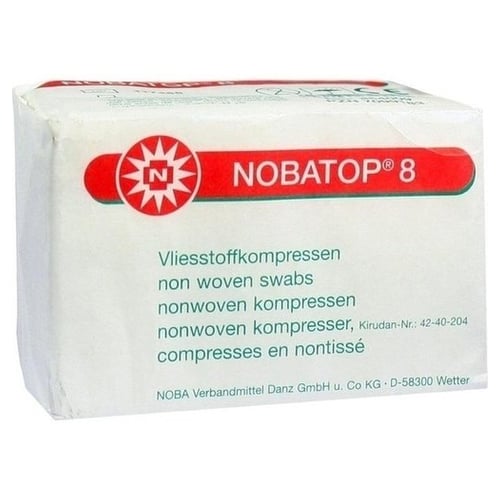 Nobatop 8 Kompressen 7,5x7,5 cm unsteril
