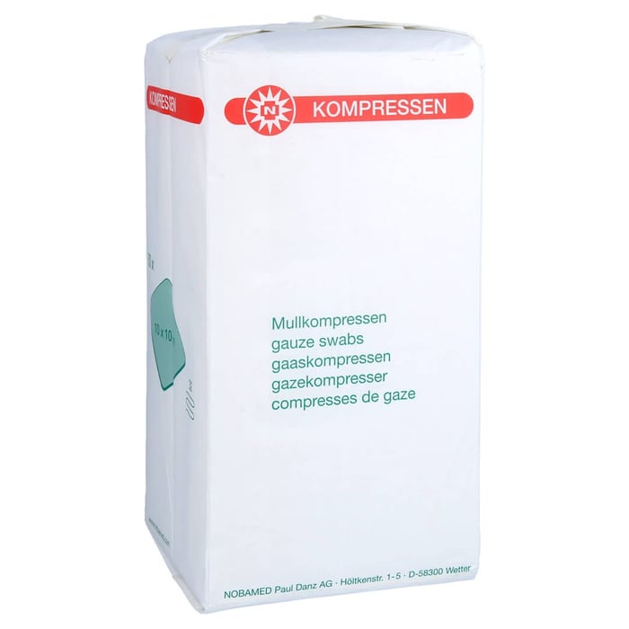 Mullkompressen 10x10 cm unsteril 32fach