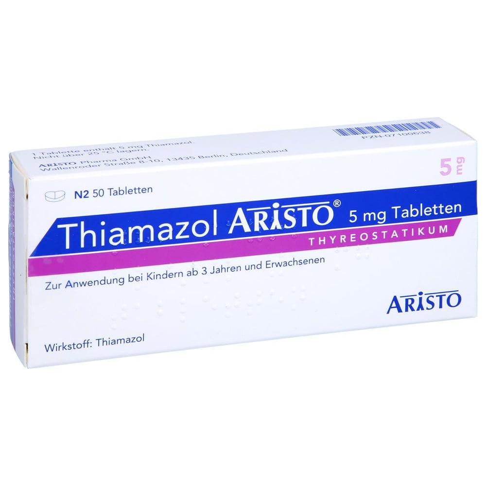 Thiamazol Aristo 5 mg