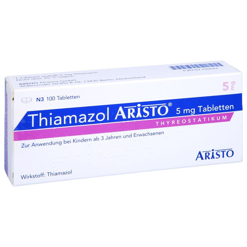 Thiamazol Aristo 5 mg