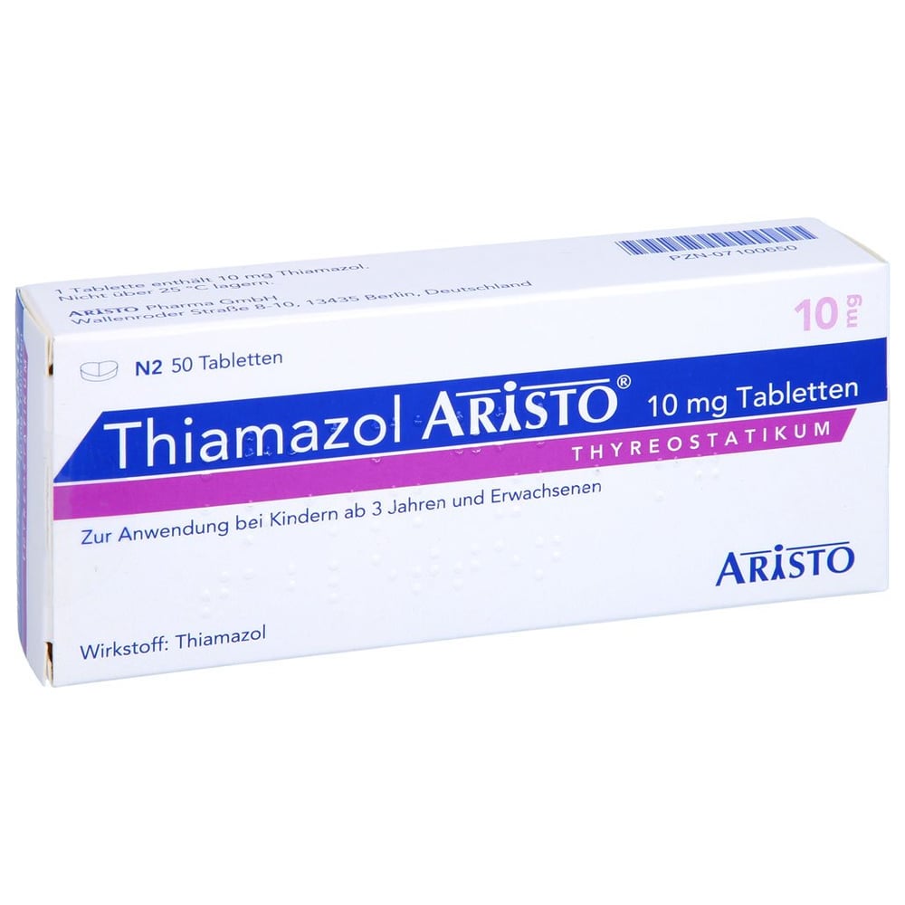 Thiamazol Aristo 10 mg