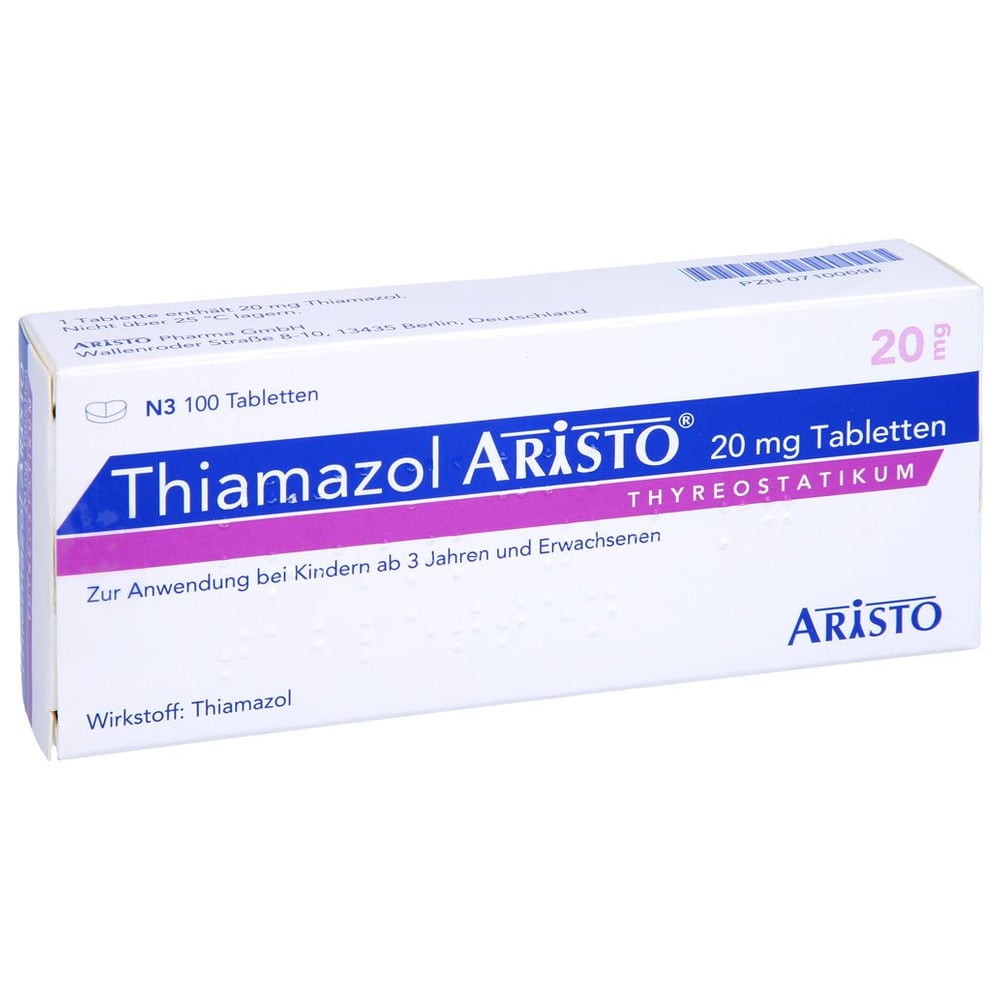 Thiamazol Aristo 20 mg